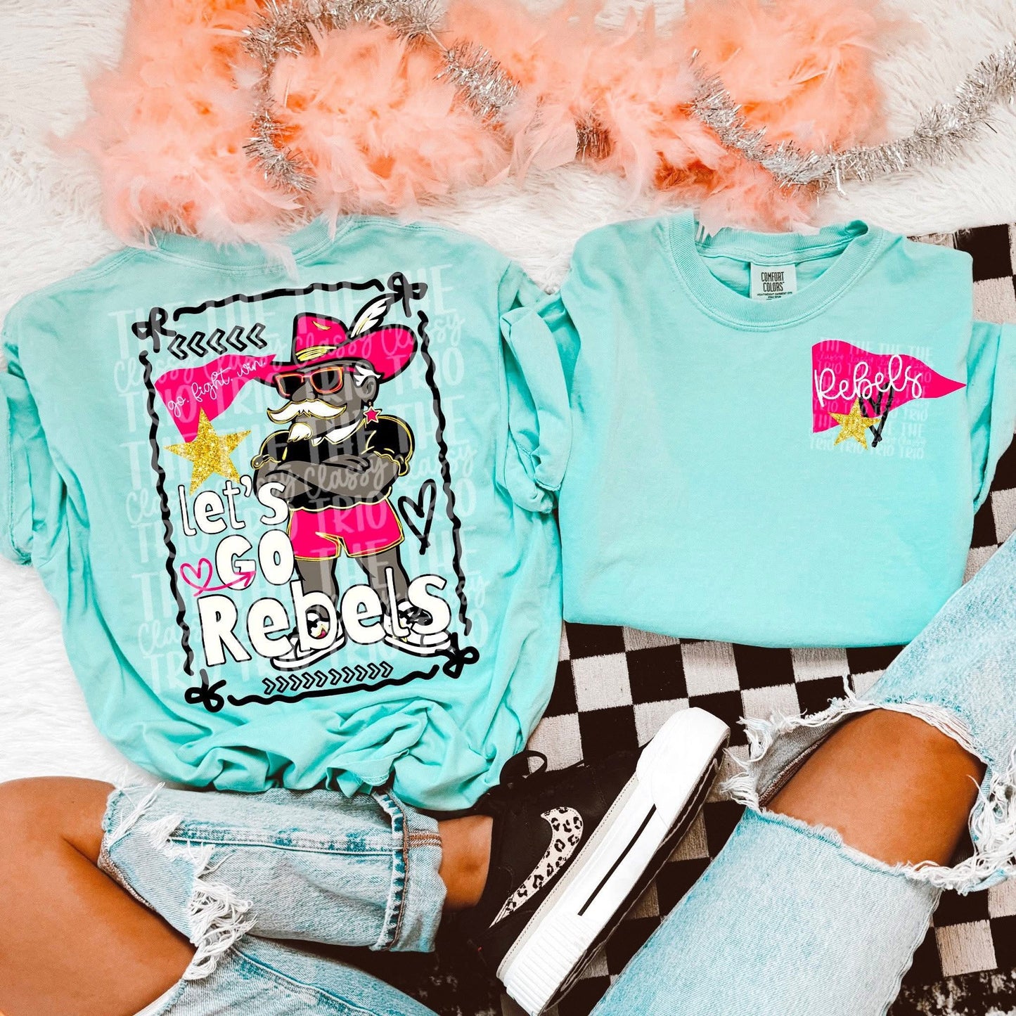 Glam Mascot (Front and Back)