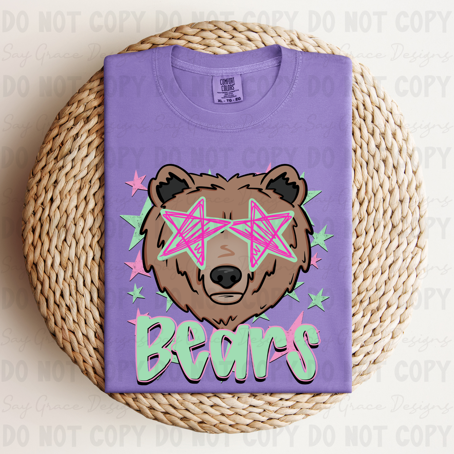 Bears Preppy Stars