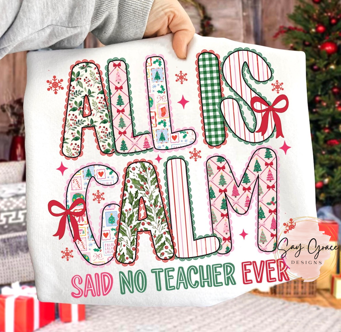 All is Calm Said No Teacher Ever