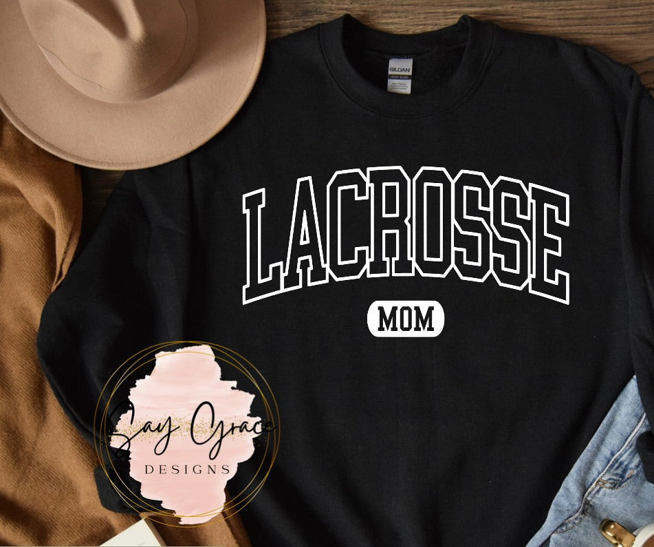 Lacrosse Mom - Varsity Letters
