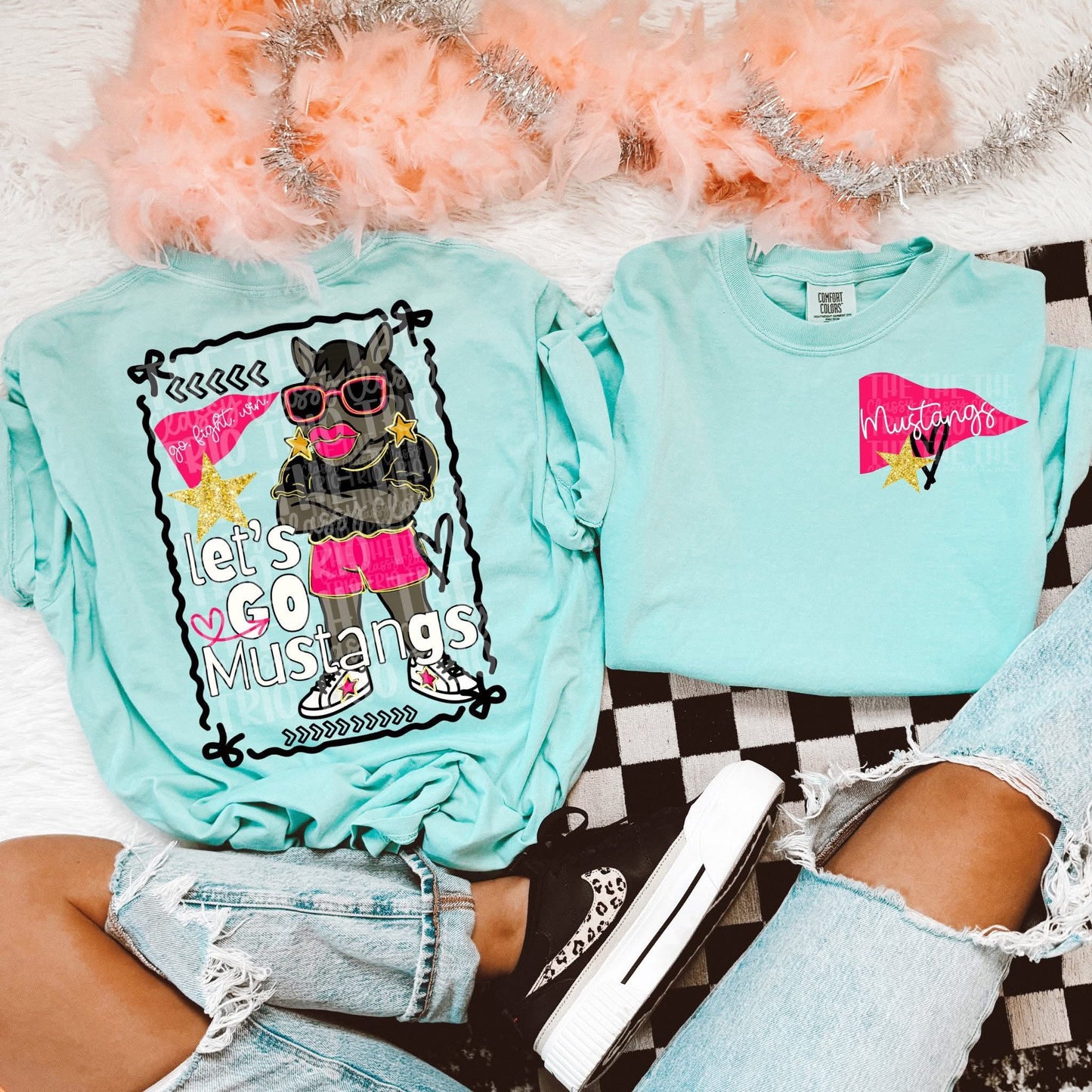 Glam Mascot (Front and Back)