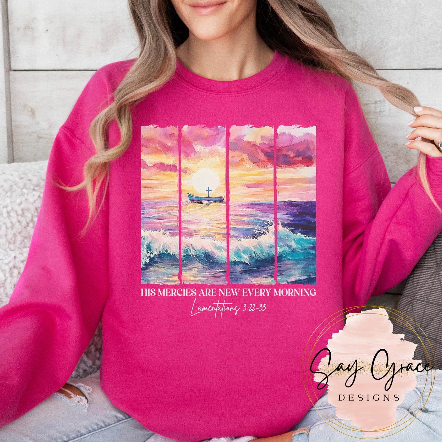 His Mercies are New Every Morning Watercolor