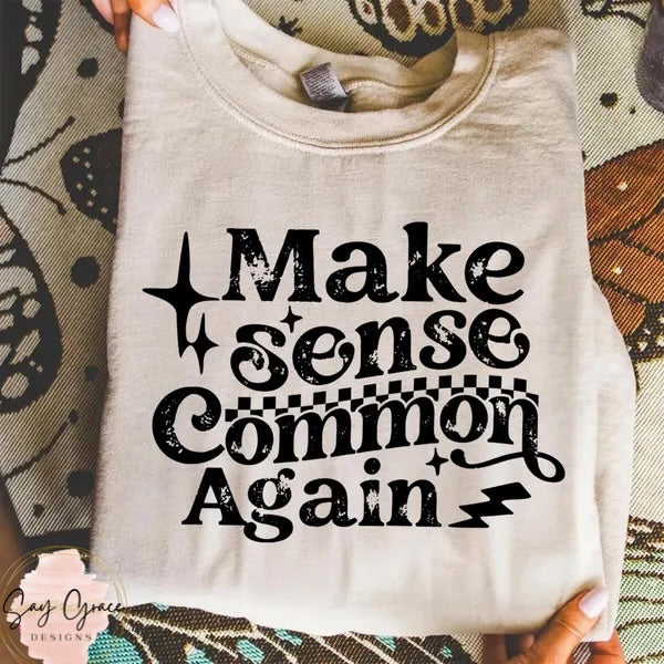 Make Sense Common Again