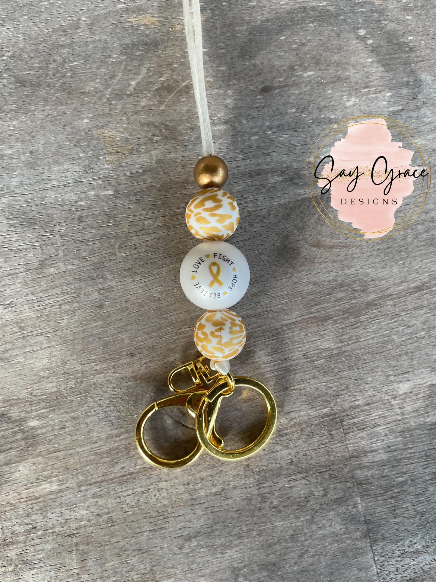 CURE Leopard Lanyard