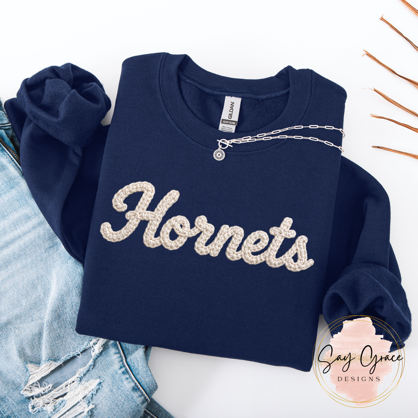 HORNETS Faux Yarn