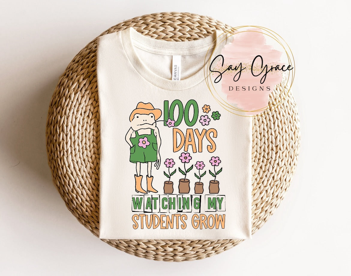 100 Days Watching My Students Grow