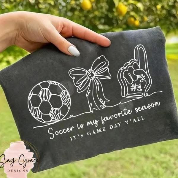 Soccer is My Favorite Season Doodle 2