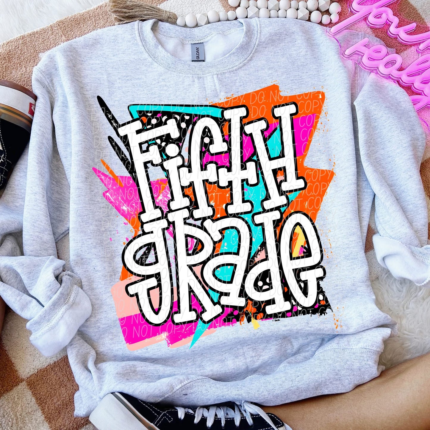 Grade/Occupation Bright 80's Style