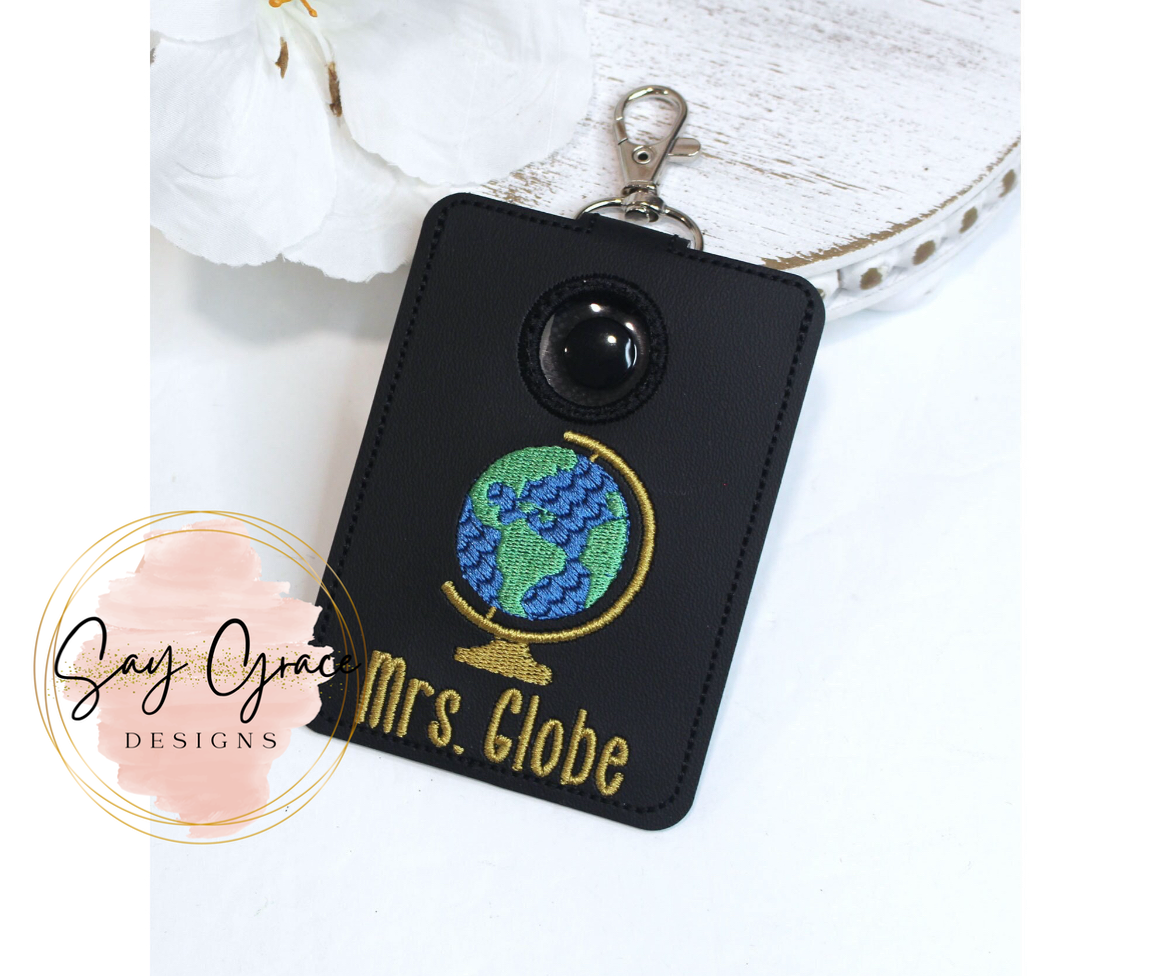 Alarm ID Badge Holder