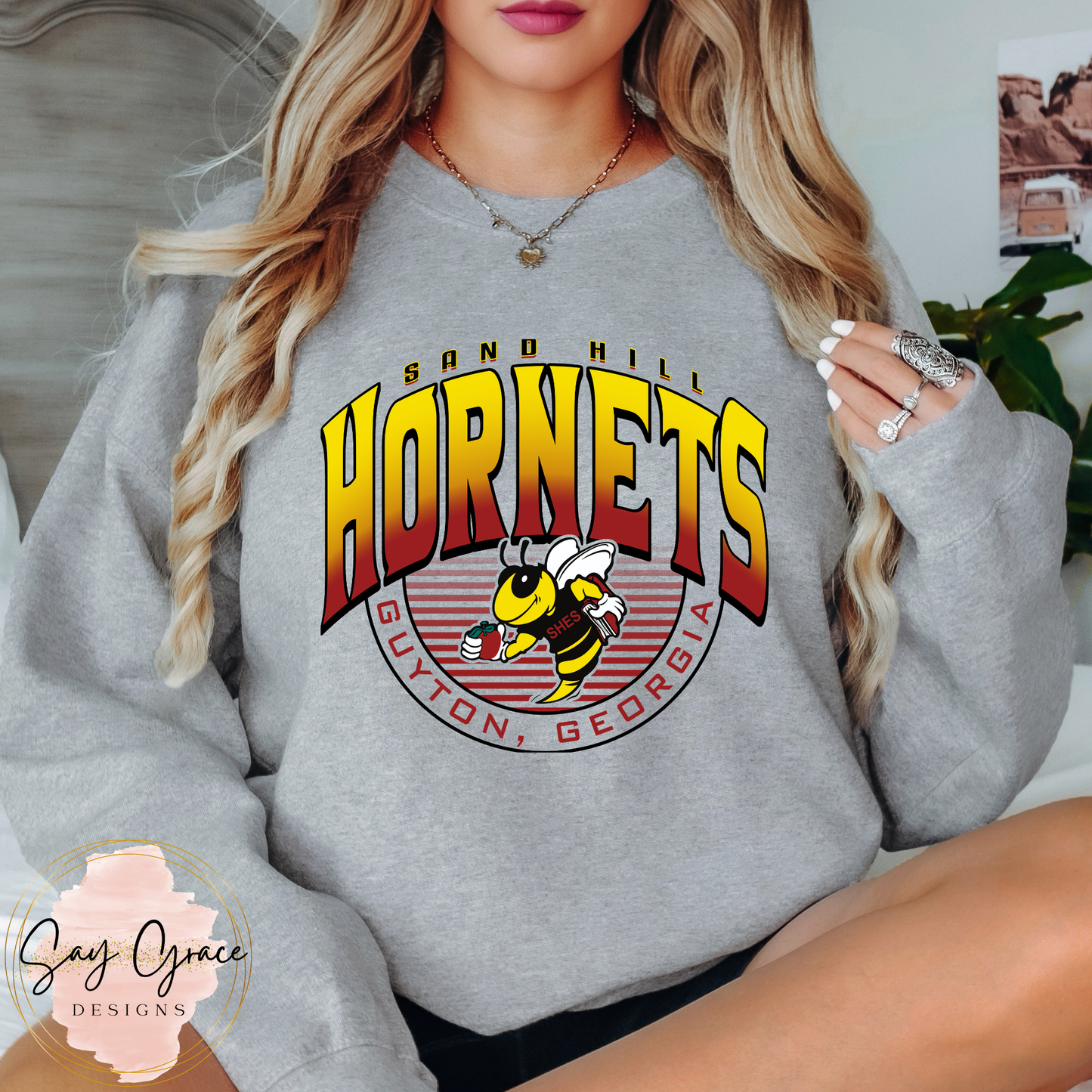 Sand Hill Hornets SW Half Circle