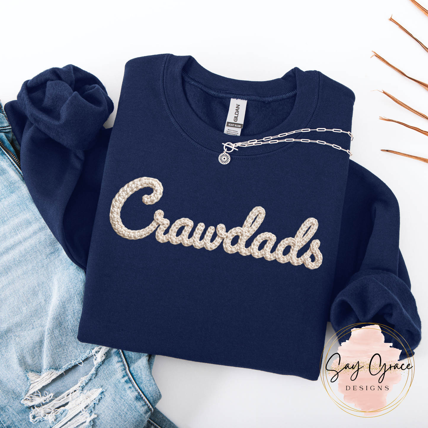 CRAWDADS Faux Yarn