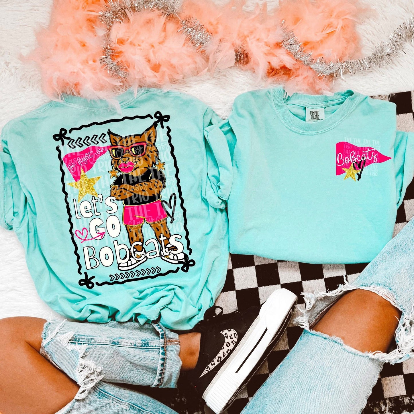 Glam Mascot (Front and Back)