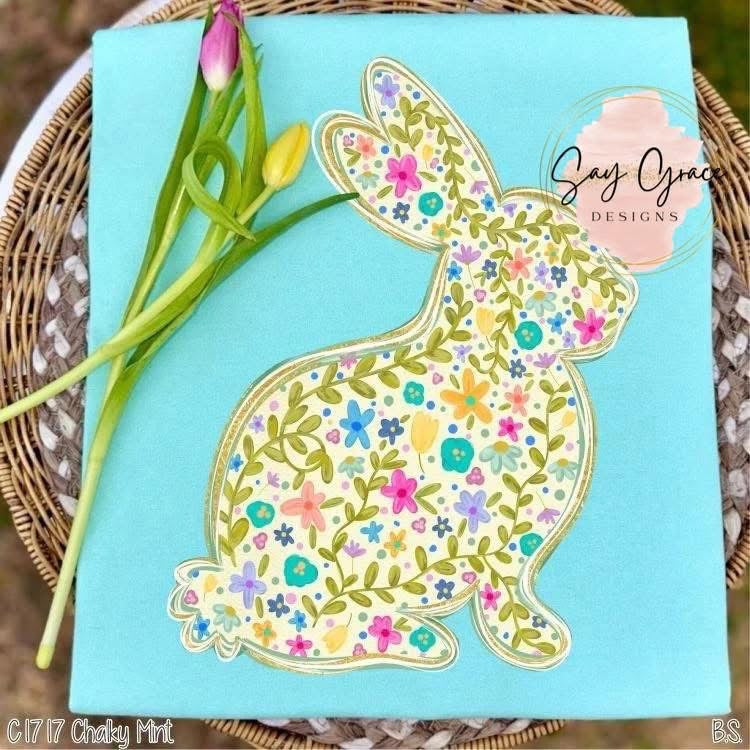Floral Bunny
