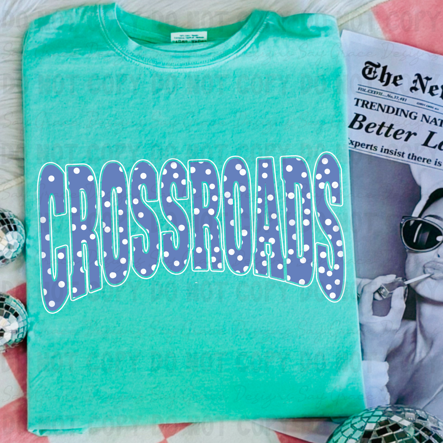 CROSSROADS Varsity Polka Dot