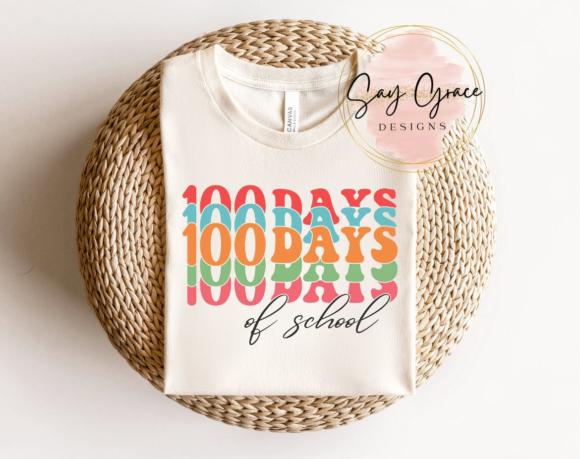 100 Days of School Repeat
