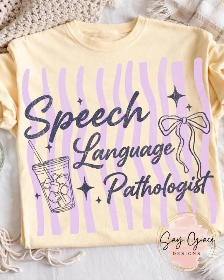 Speech Language Pathologist Stripes