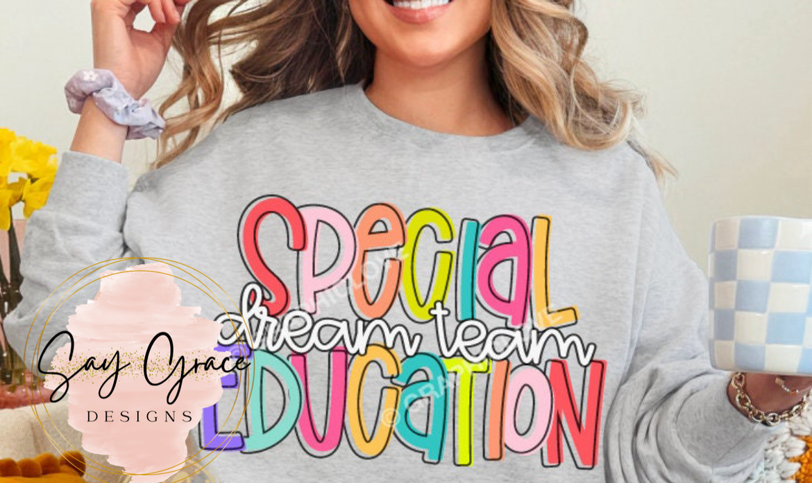 Special Education Dream Team Bright