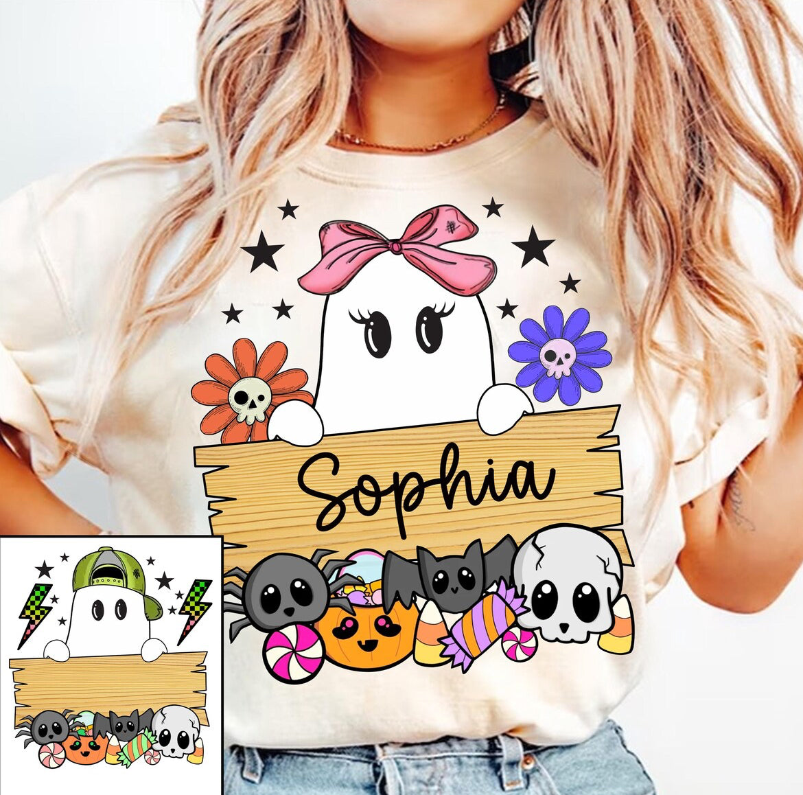 Ghost (Name on Board) - Personalized