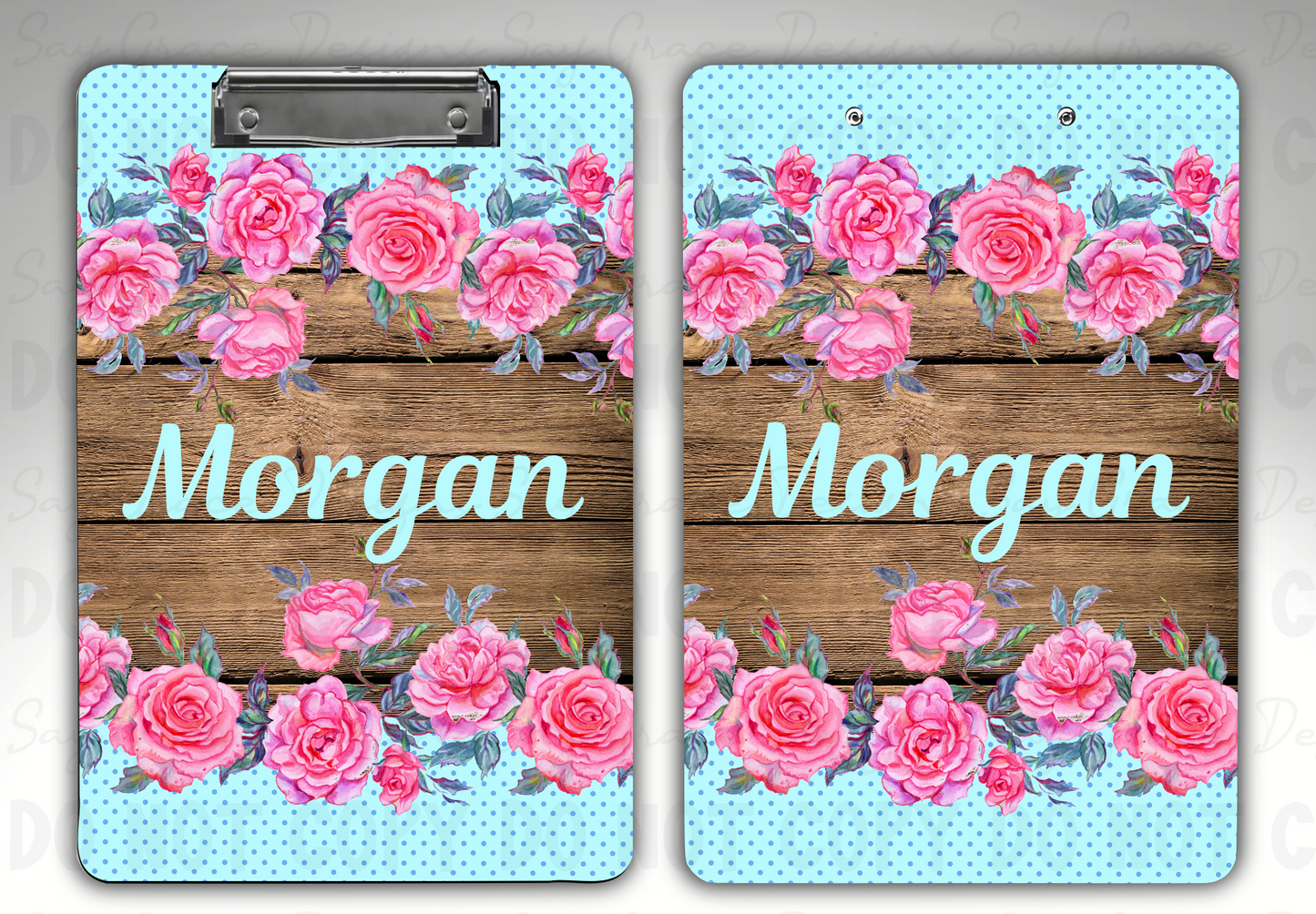 Flower Personalized Clipboard