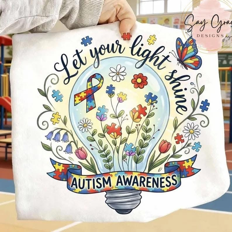 Let Your Light Shine Autism Awareness