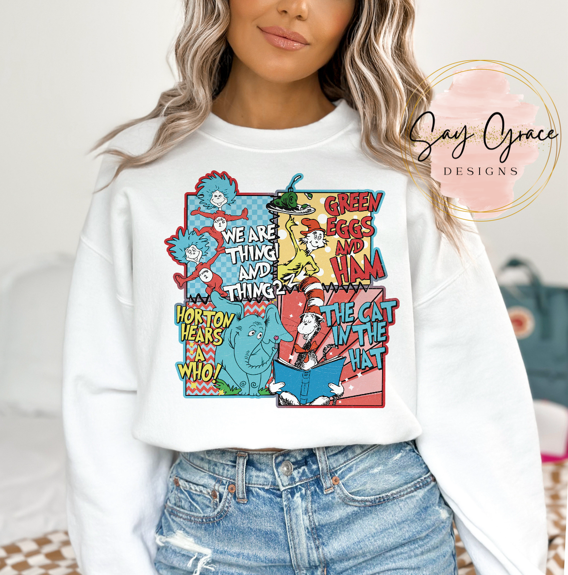 Dr. Seu*s (Collage of 4)