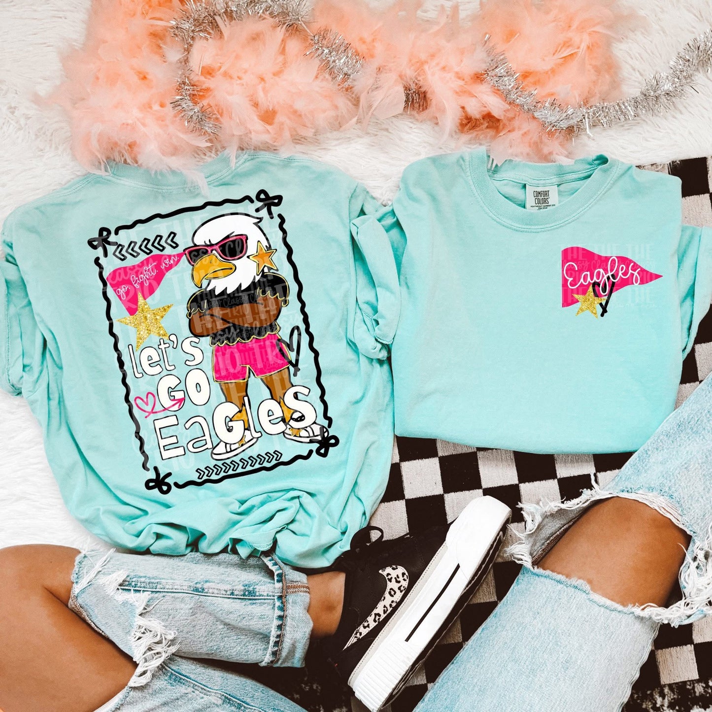 Glam Mascot (Front and Back)