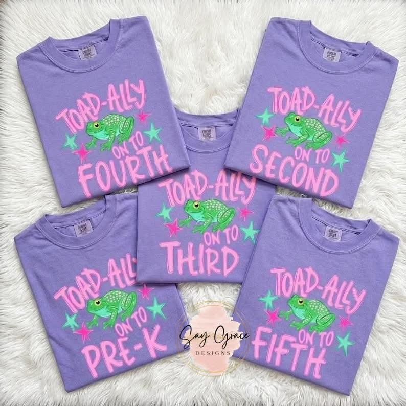 Toad-Ally on to Grade Girl Version