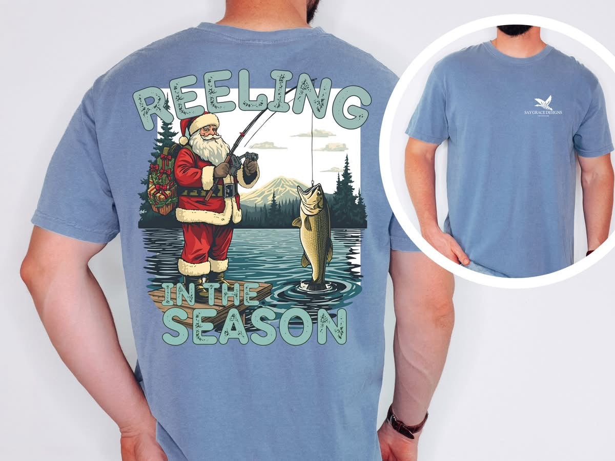 Reeling in the Season Santa Fishing