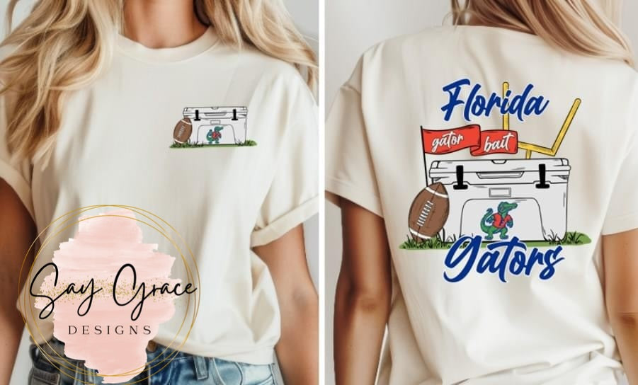 Cooler Football - Front and Back