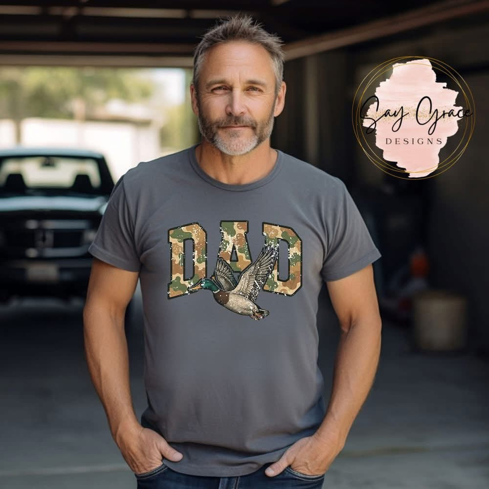 Camo Dad with Duck