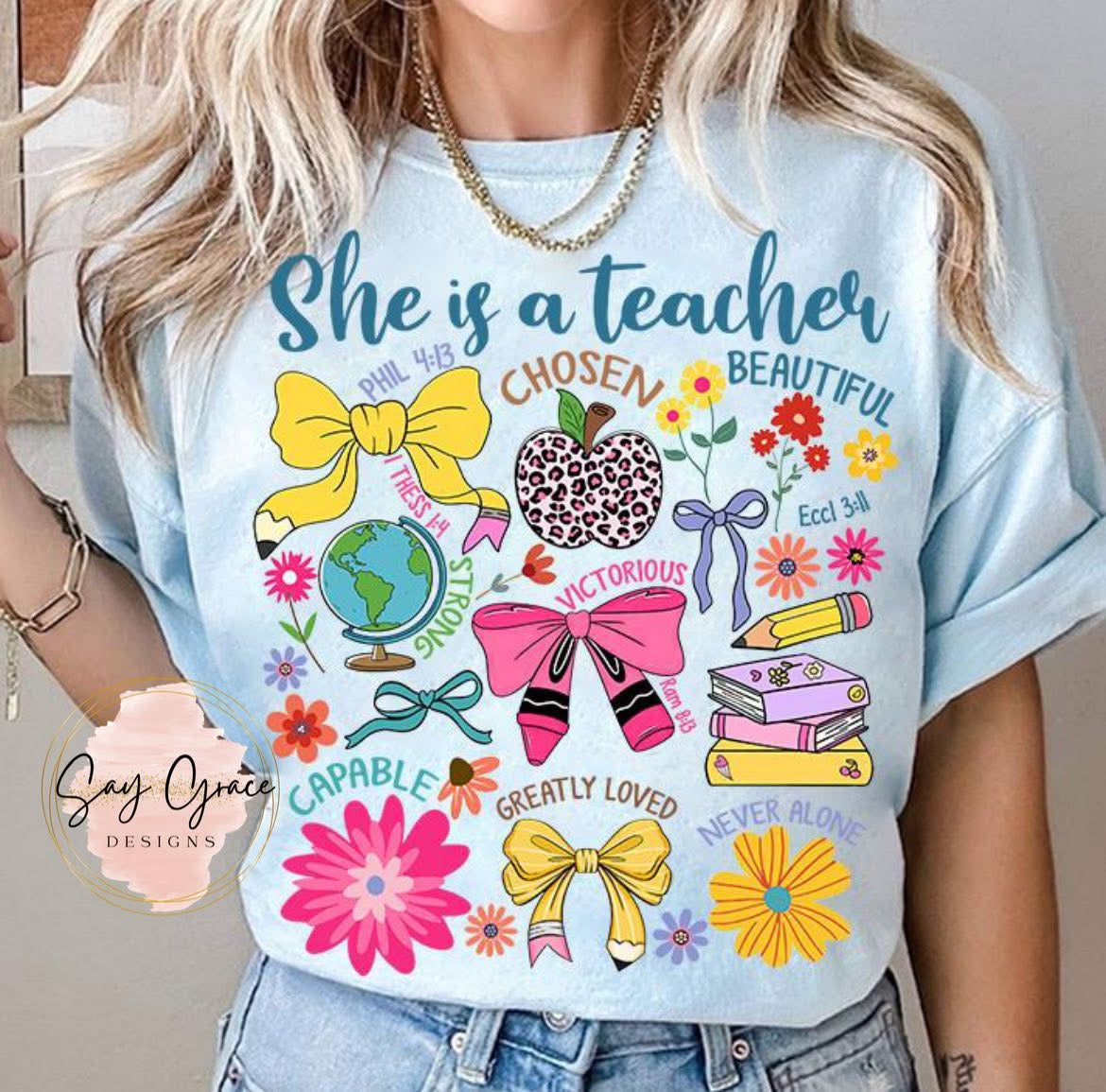 She Is A Teacher