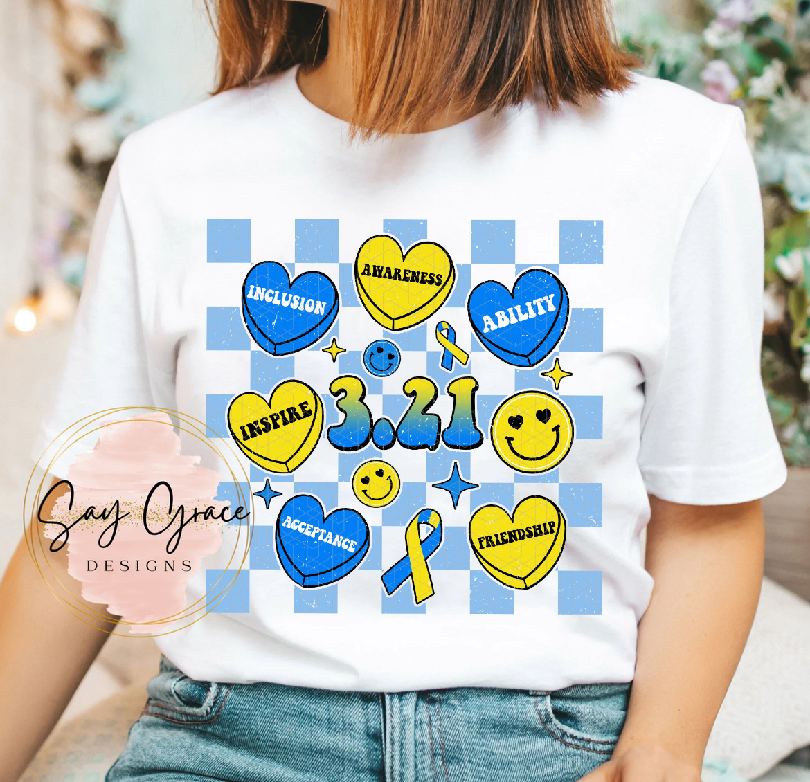 3/21 Hearts/Checkered