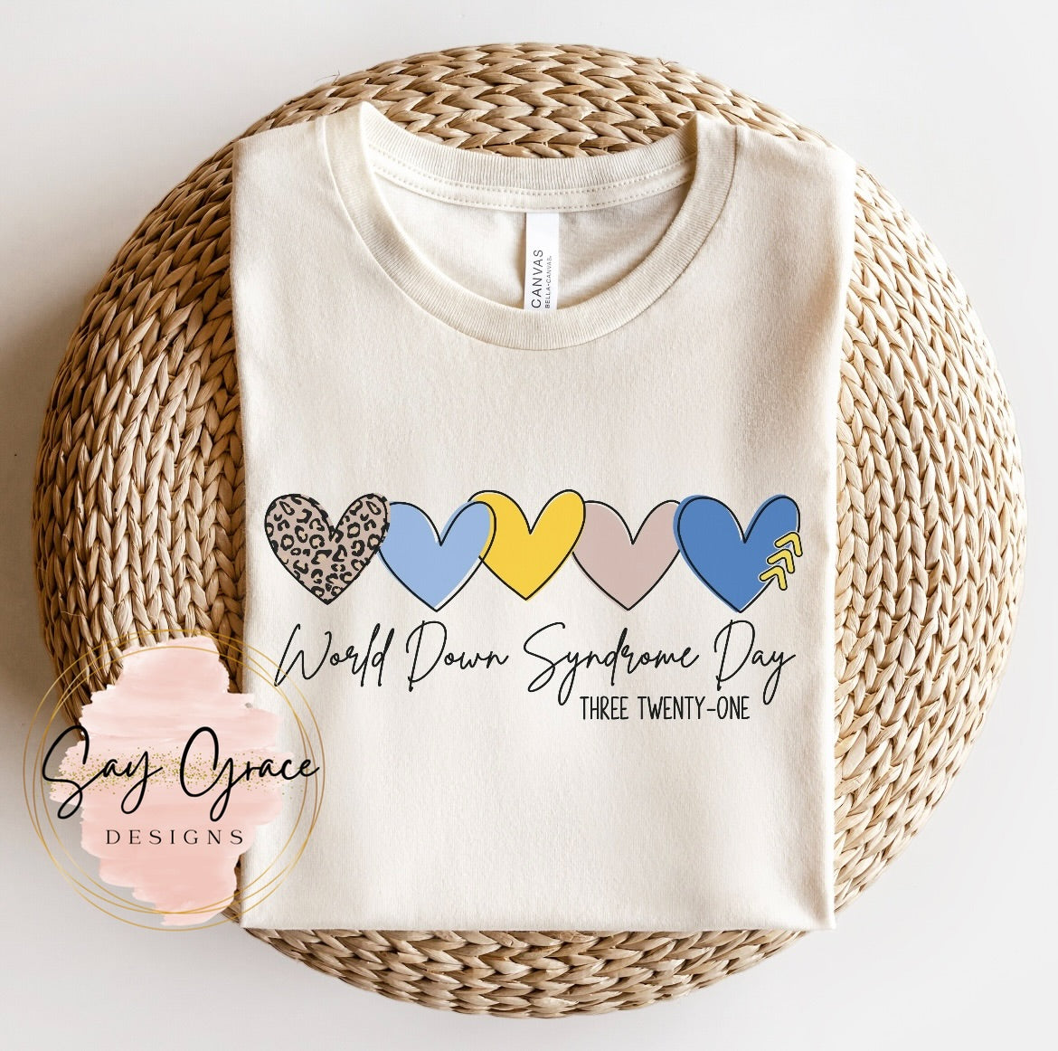 World Down Symdrome Day Hearts