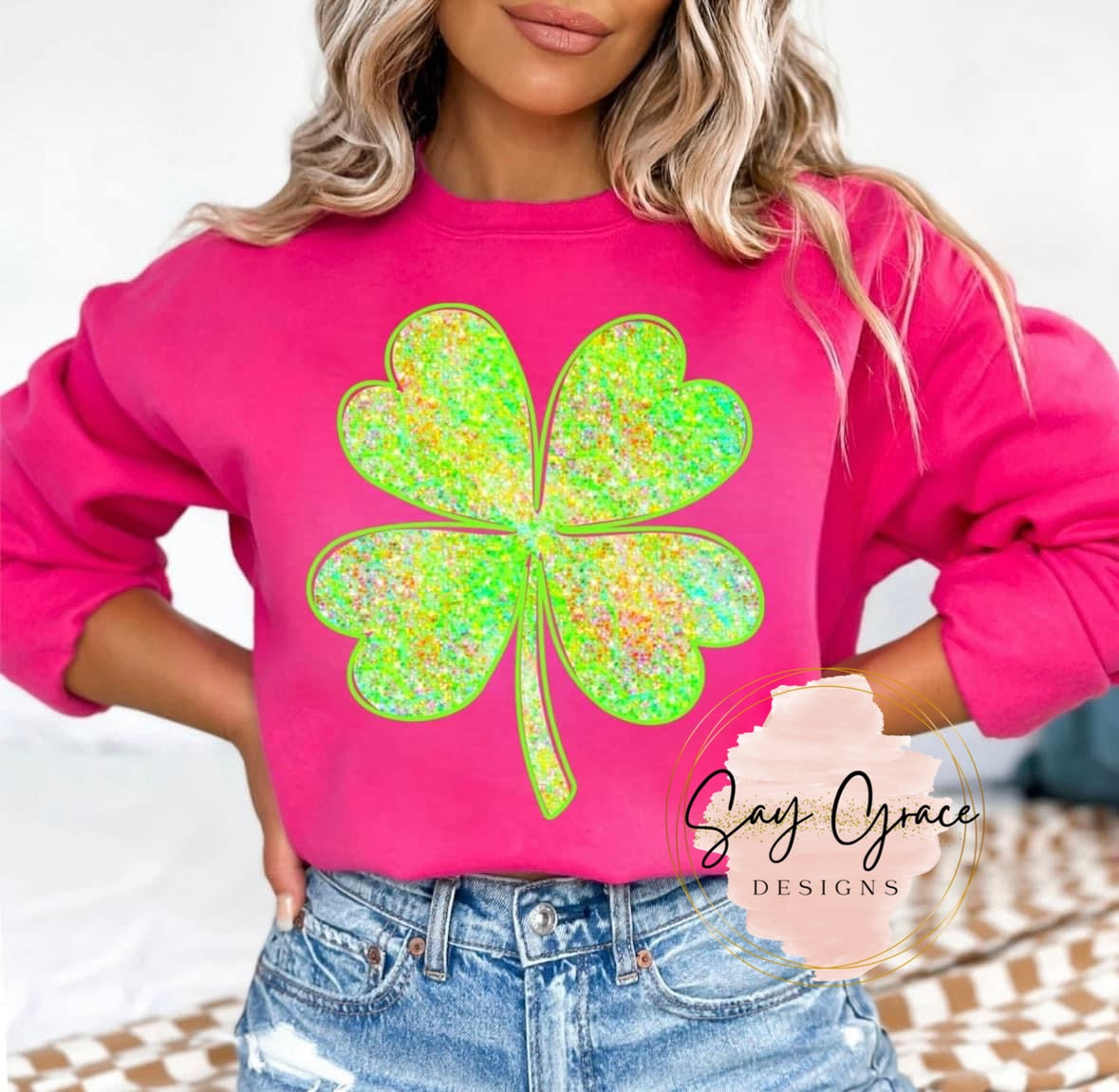 Neon Shamrock