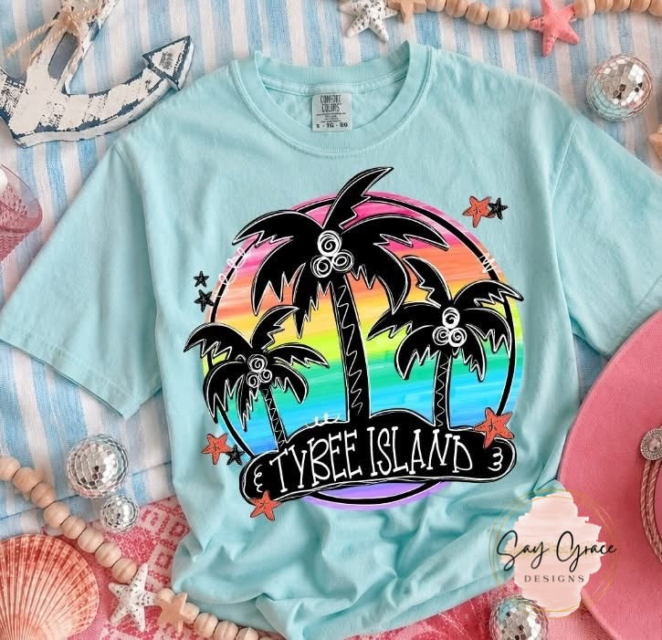 Tybee Island Palm Trees