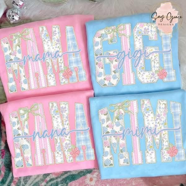 Retro Floral Mama/Gigi/Mimi/Nana