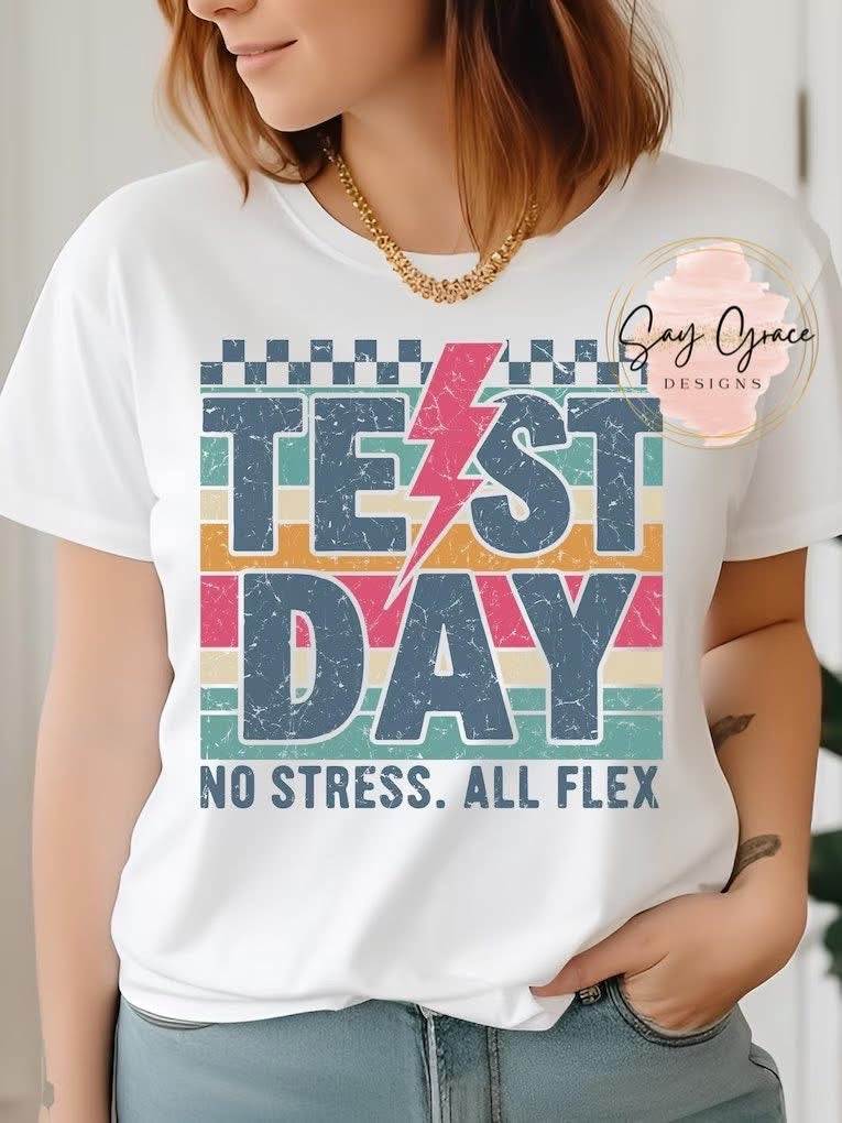 Test Day No Stress. All Flex