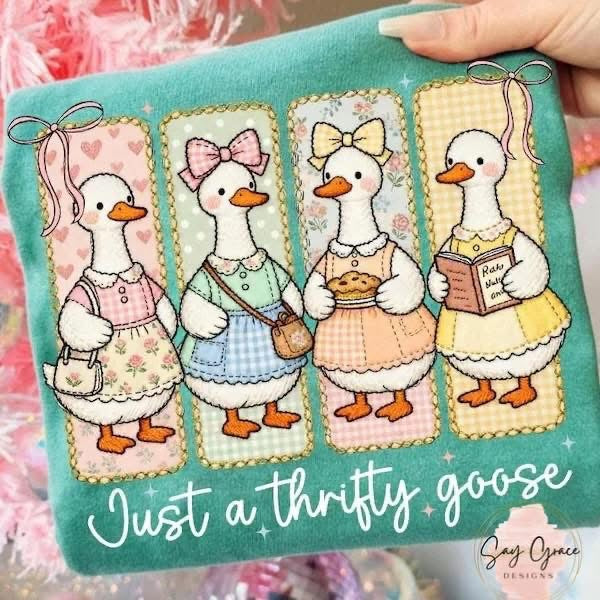 Just a Thrifty Goose