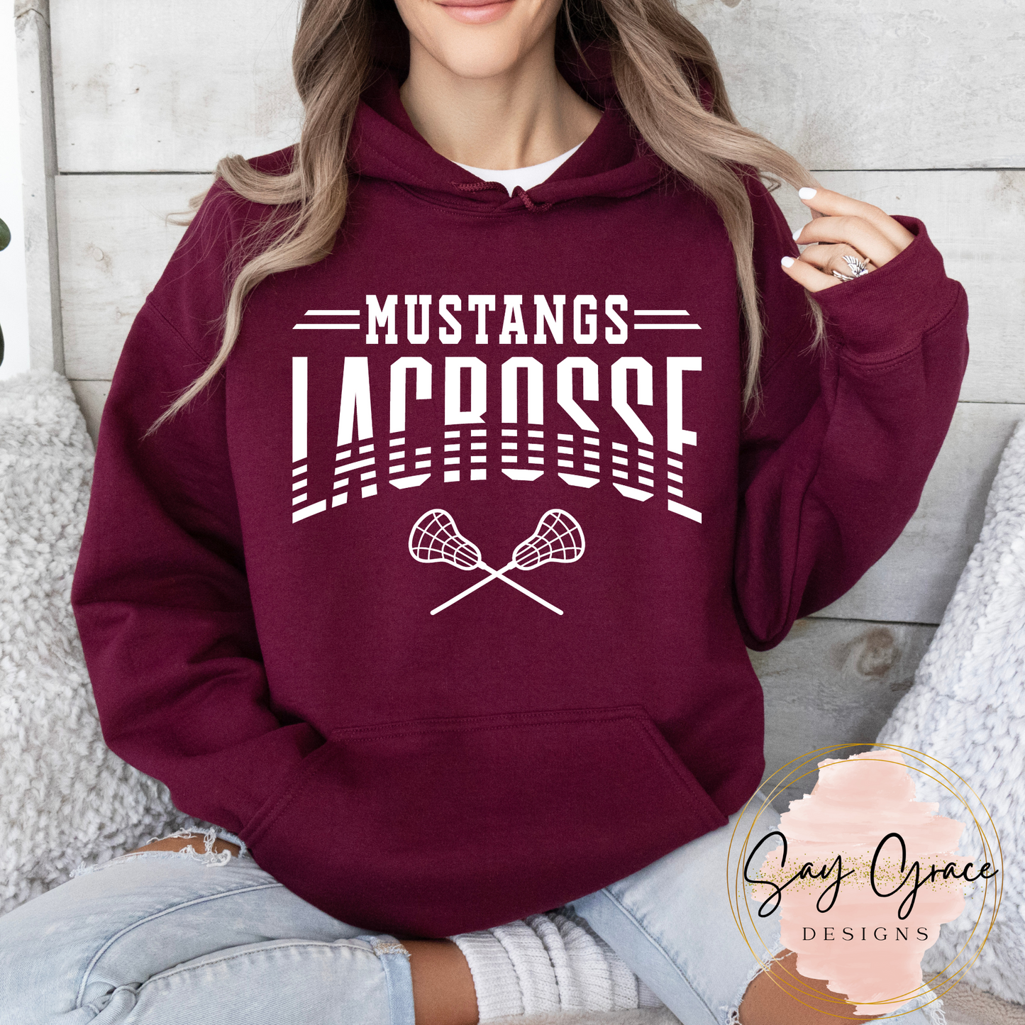 Mustangs Lacrosse Sliced