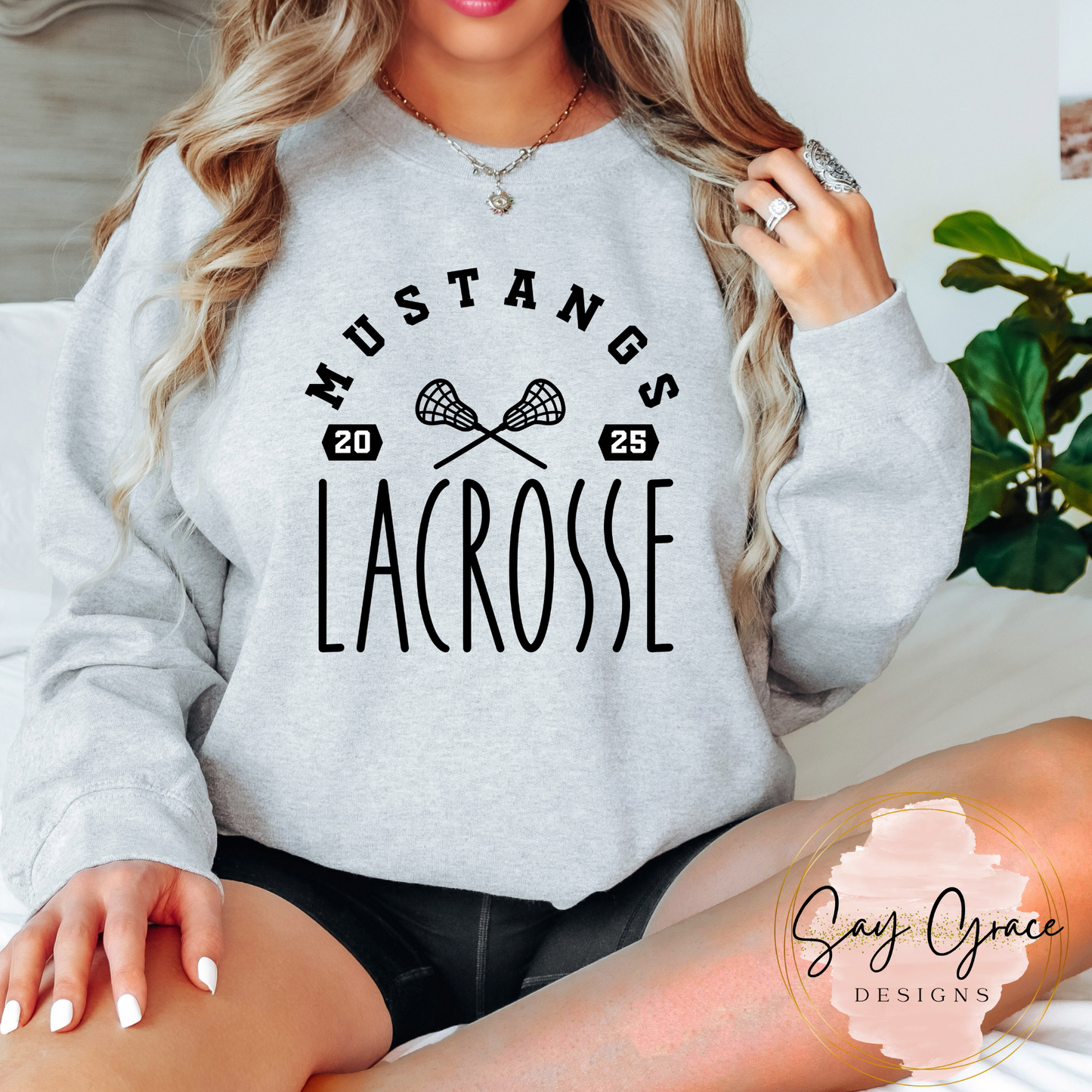 Mustangs Lacrosse Farm Font
