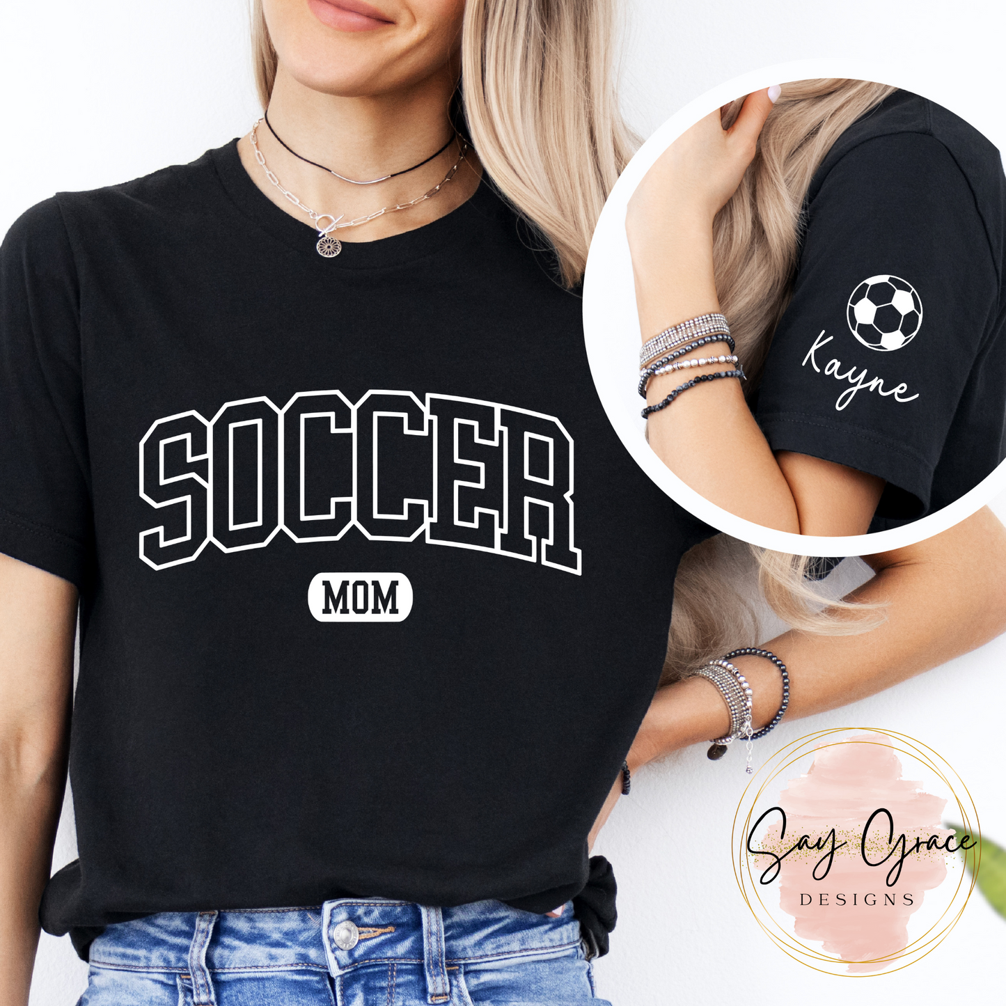 SPORT Mom Personalized Sleeve