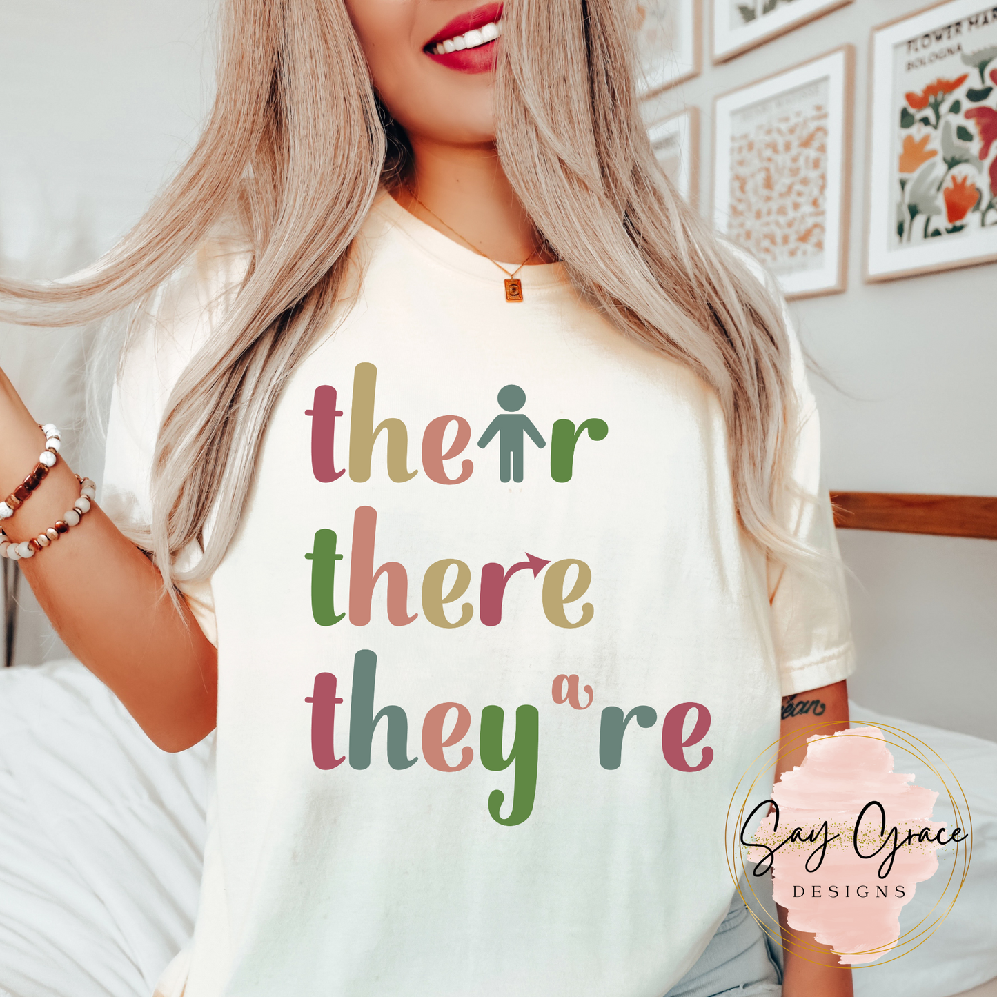 Their There They're Colorful