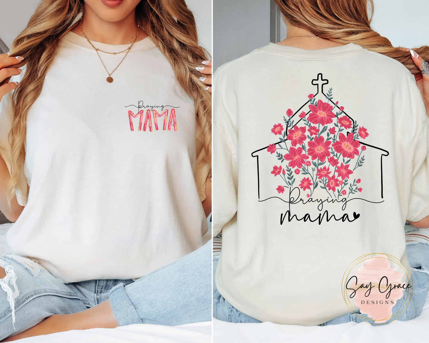 Praying Mama-Front and Back
