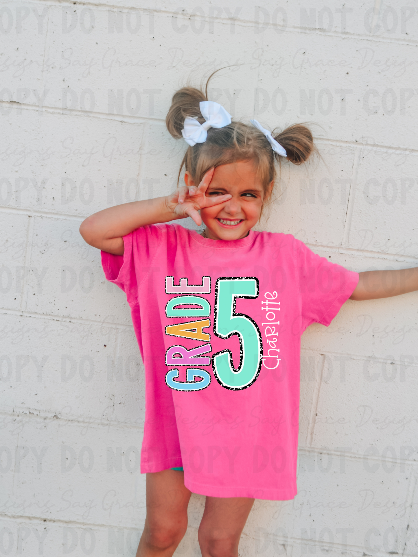 Colorful Notebook Grade Level Customized