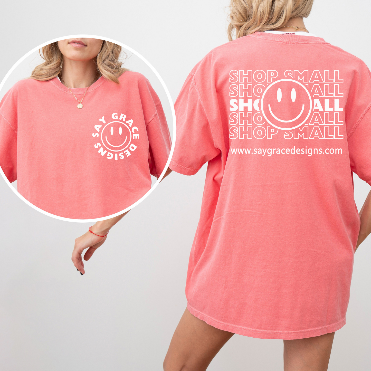 Say Grace Designs Shop Small Smiley Face