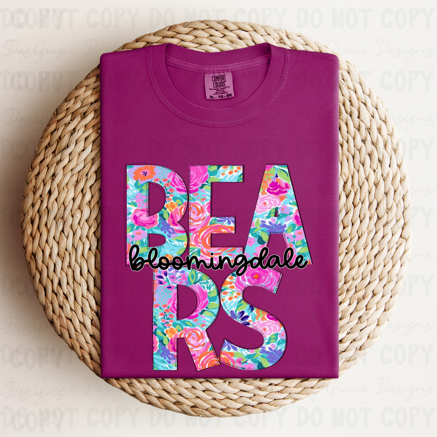 Bears Bloomingdale Floral