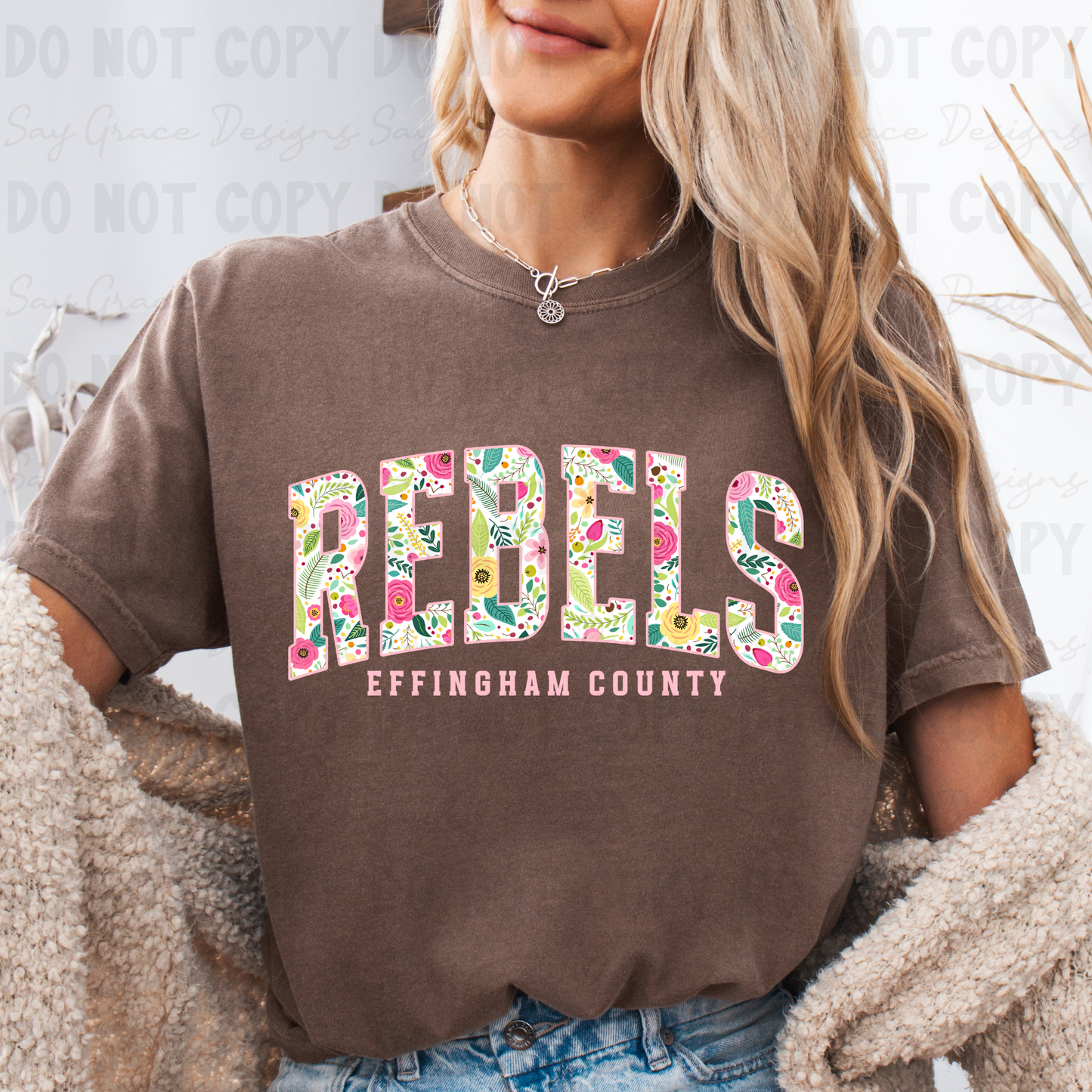Rebels Effingham County Floral Varsity