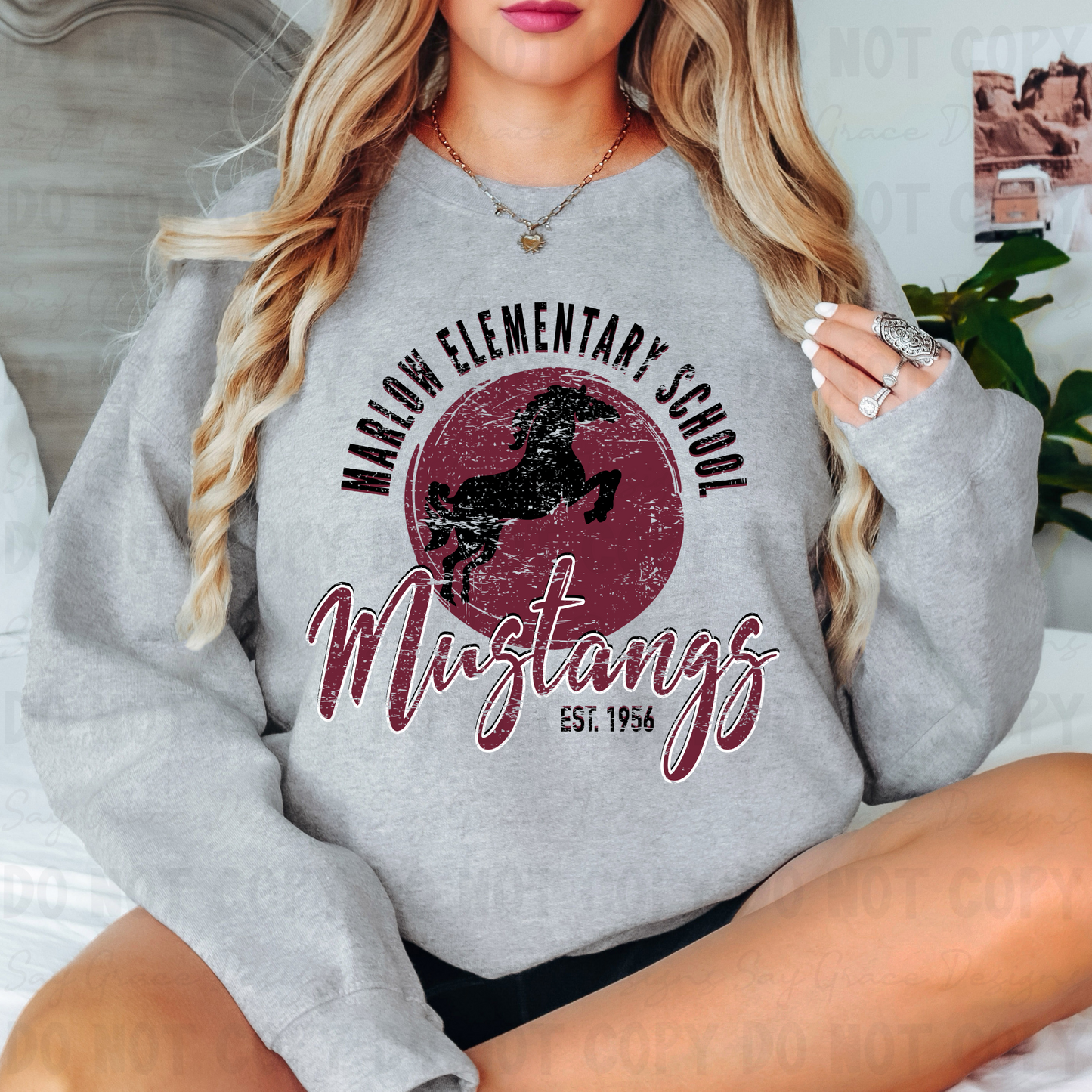 Marlow Elementary Mustangs SW Est.