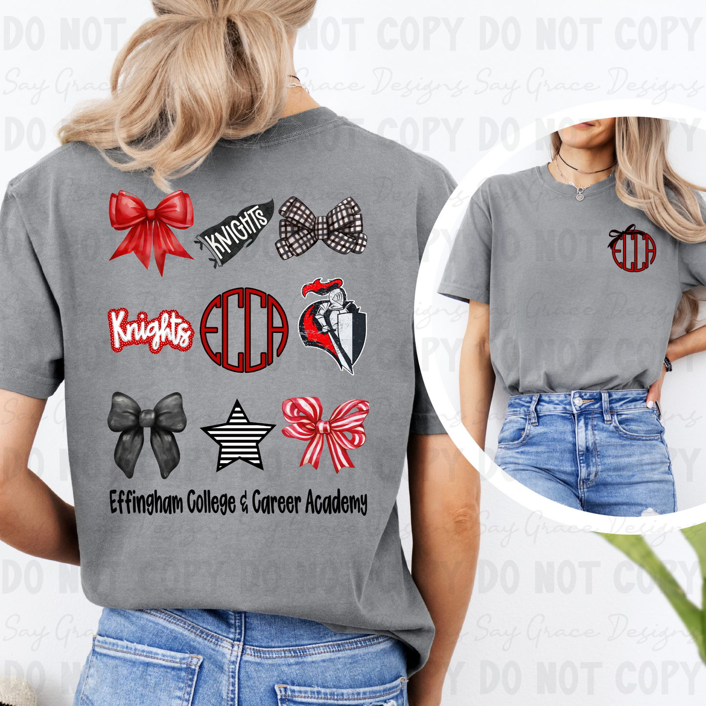 ECCA Knights Collage-Front and Back