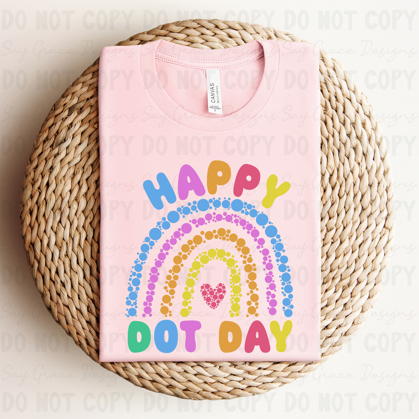 Happy Dot Day Rainbow